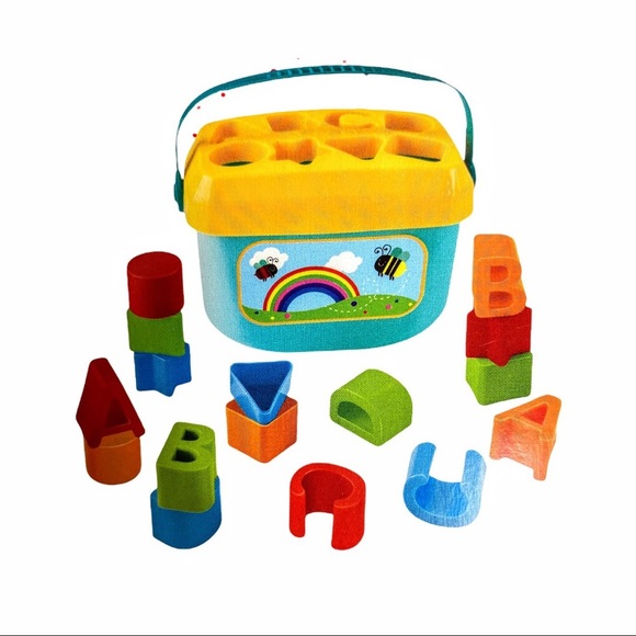 NIB Play Right Baby Block Sorter 16 Block Set - Picture 5 of 11